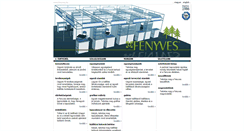 Desktop Screenshot of fenyves.hu